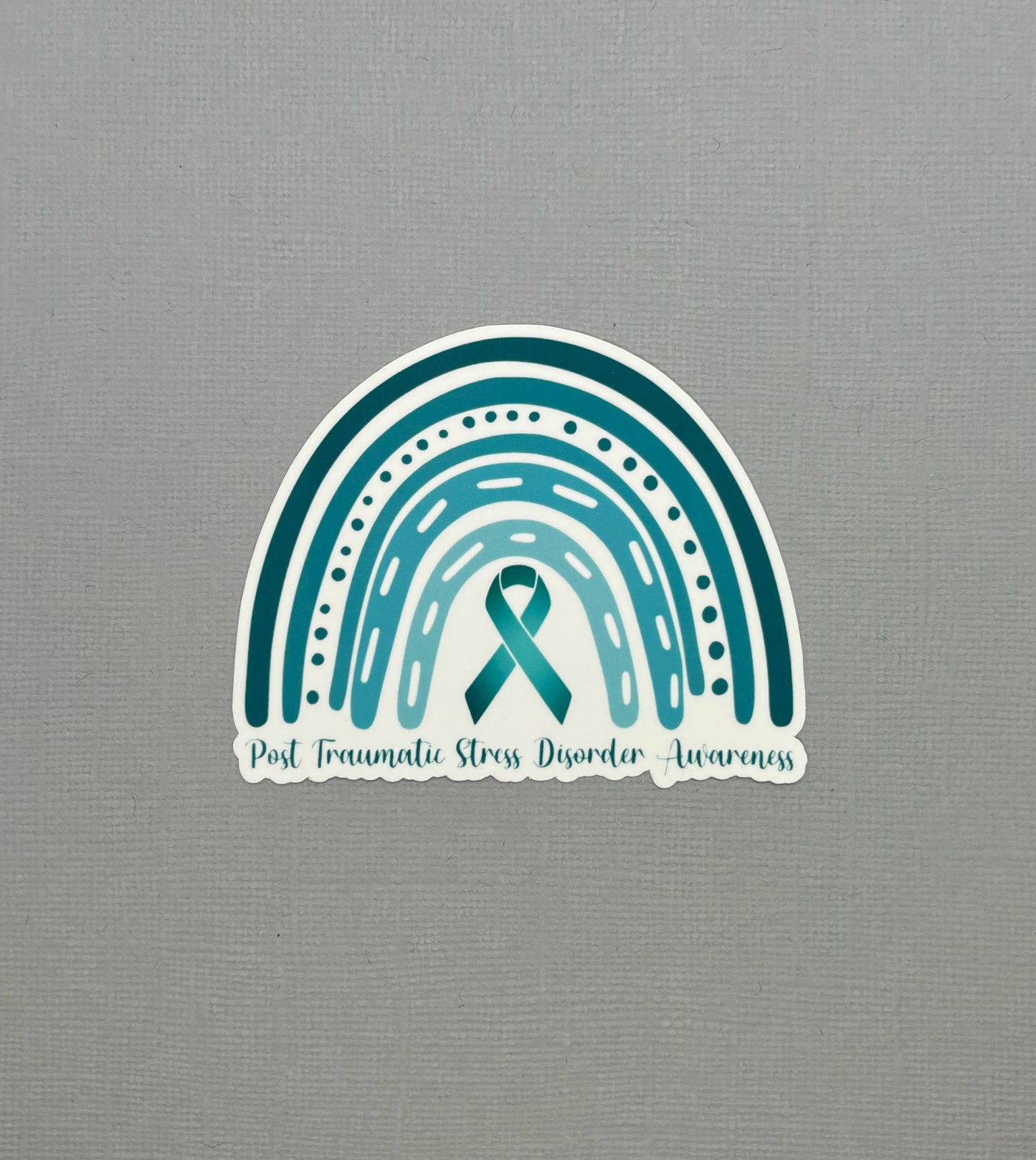 PTSD Awareness Rainbow Sticker