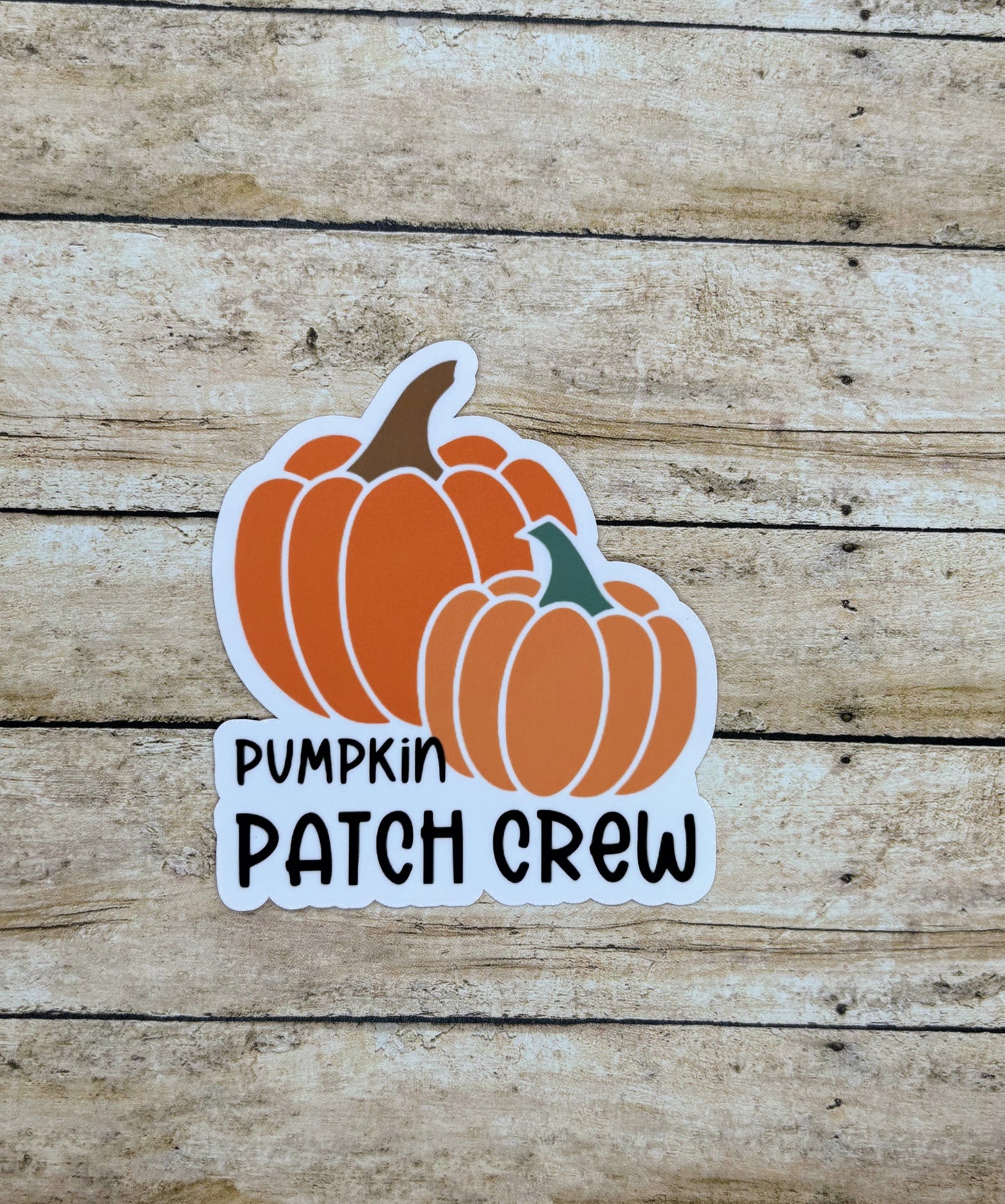 Pumpkin Patch Crew Sticker