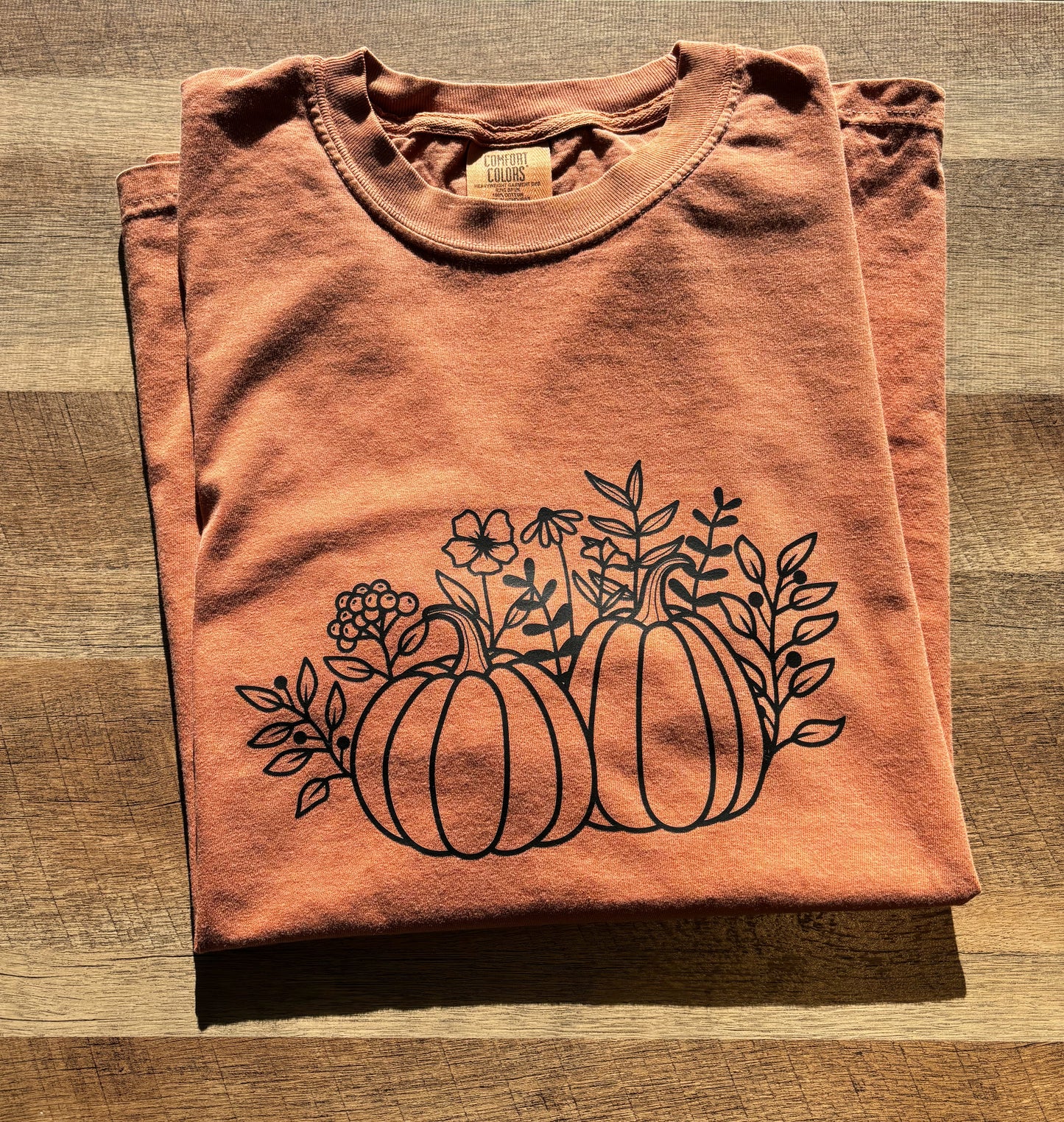 Pumpkins & Wildflowers T-Shirt