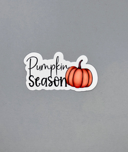 Pumpkin Season Sticker