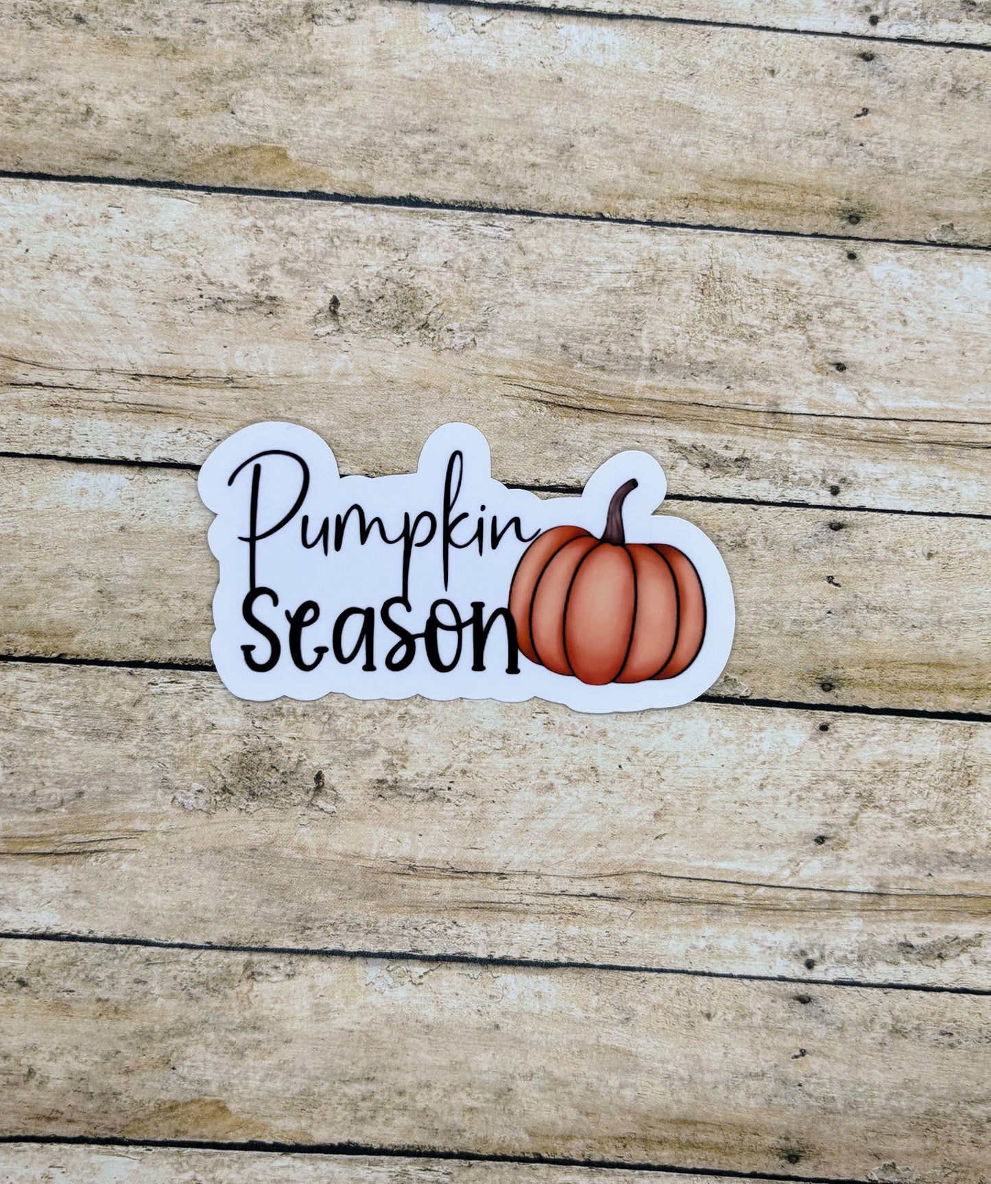 Pumpkin Season Sticker