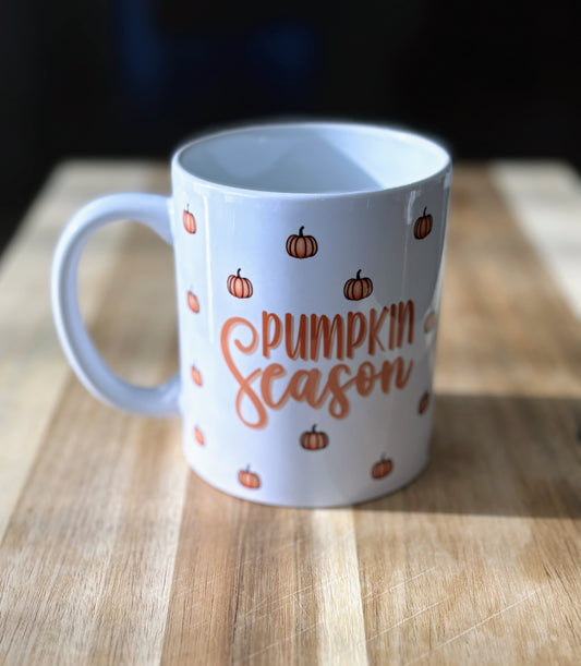 Pumpkin Season 12 oz Coffee Mug