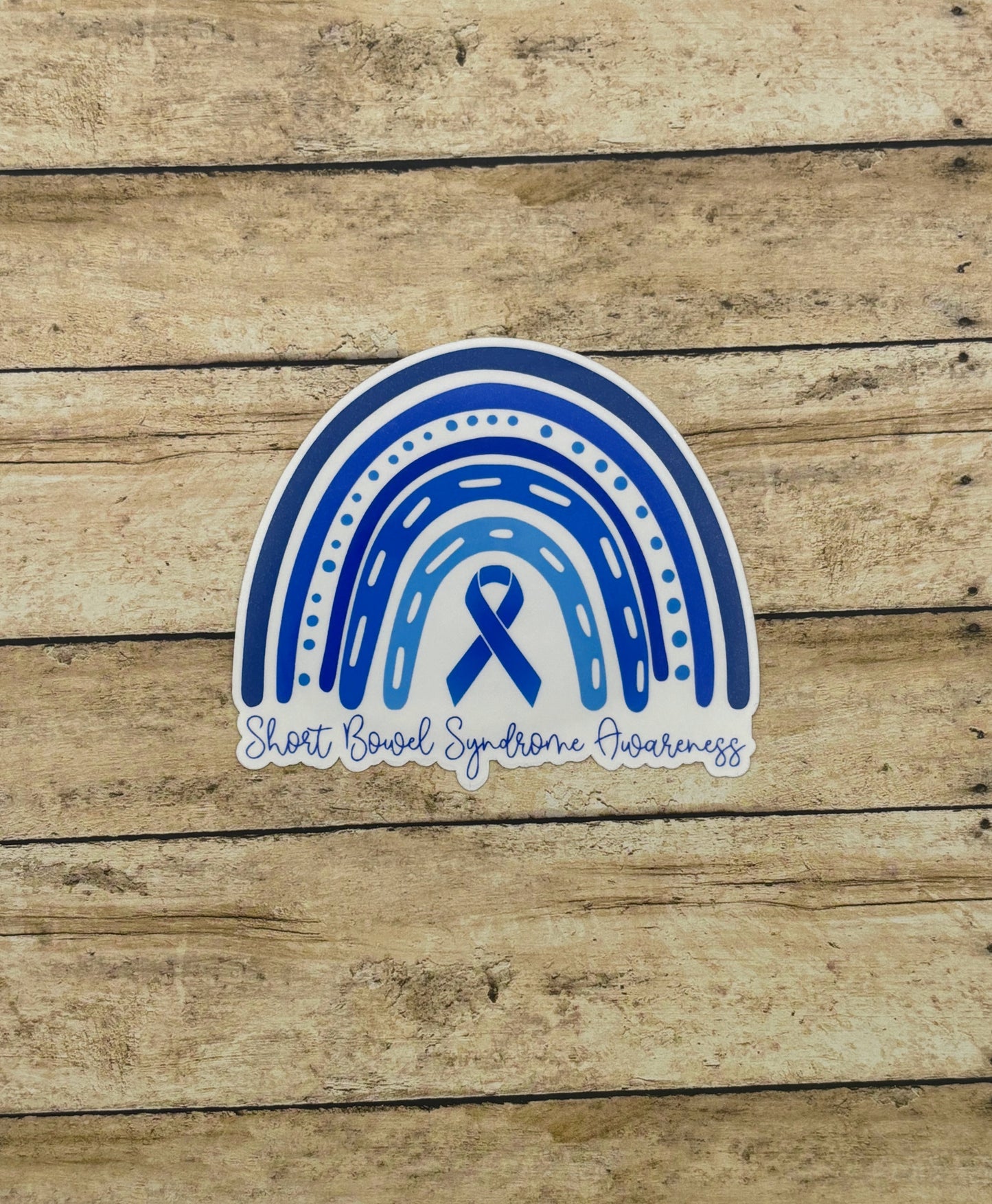 Short Bowel Syndrome Awareness Rainbow Sticker