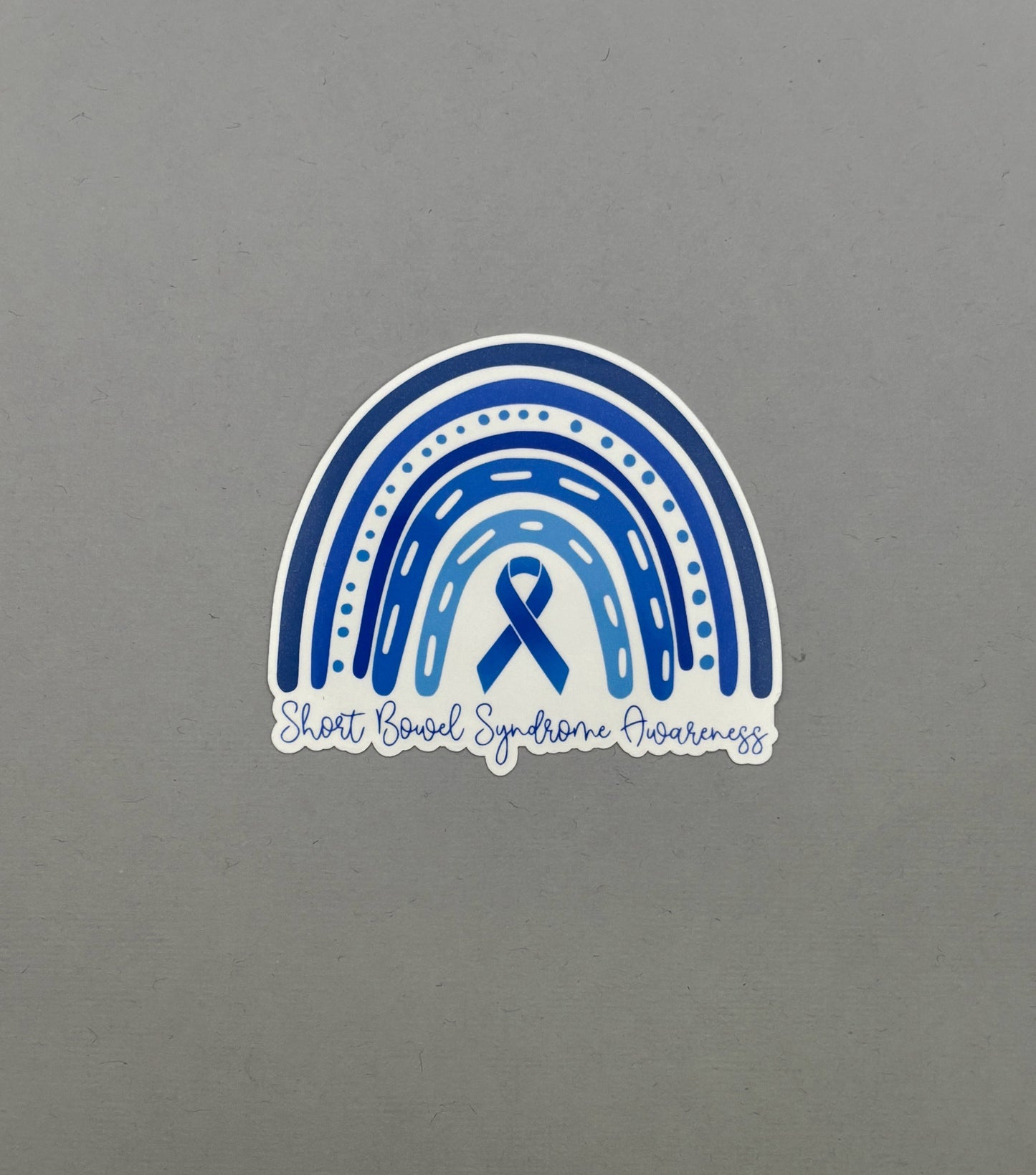 Short Bowel Syndrome Awareness Rainbow Sticker