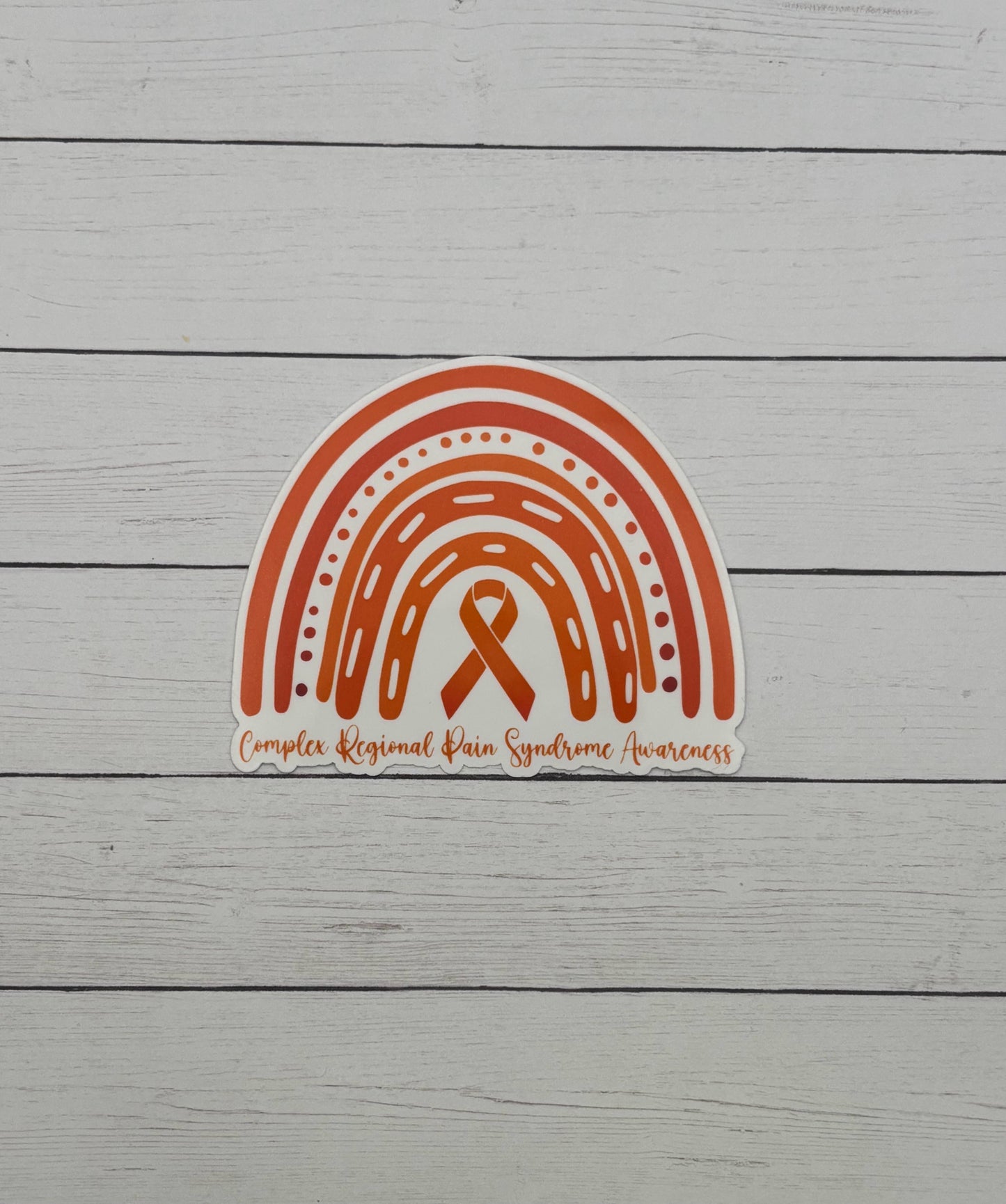 Complex Regional Pain Syndrome Awareness Rainbow Sticker