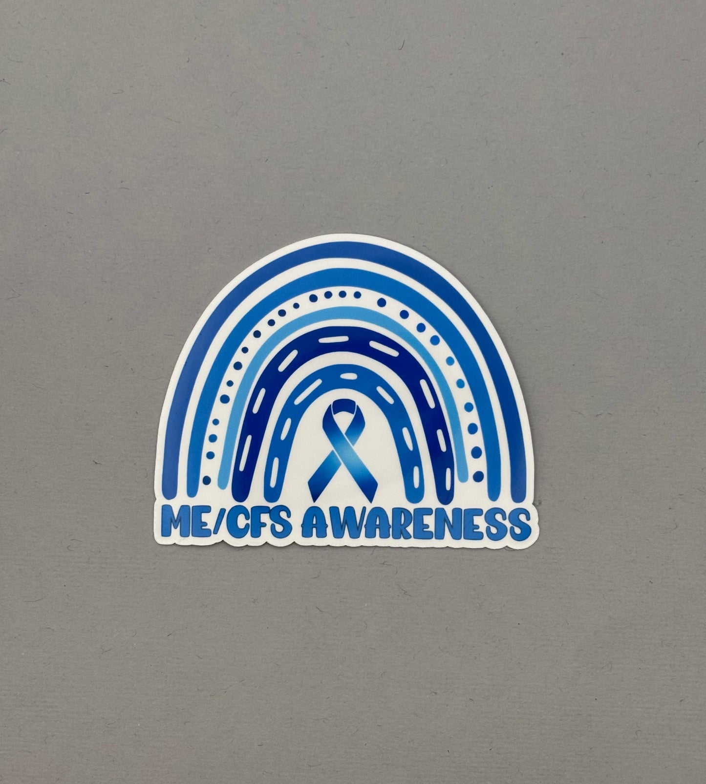 ME/CFS Awareness Rainbow Sticker