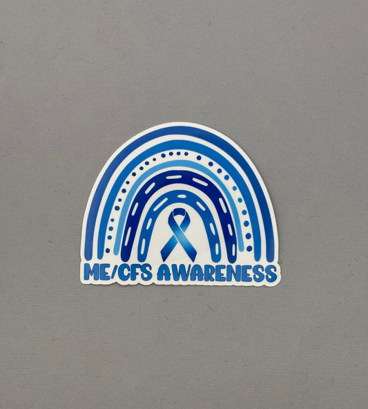 ME/CFS Awareness Rainbow Sticker