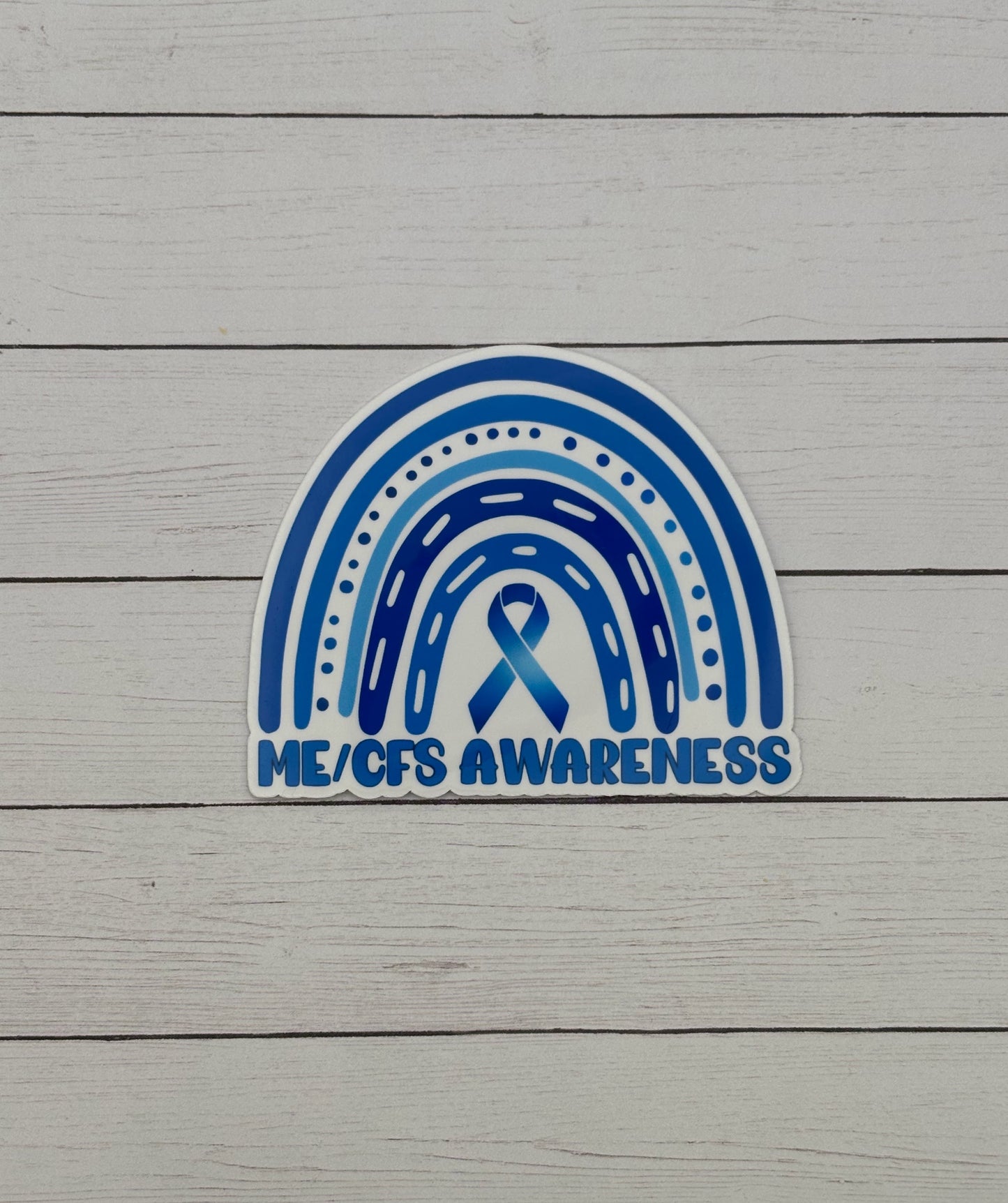 ME/CFS Awareness Rainbow Sticker
