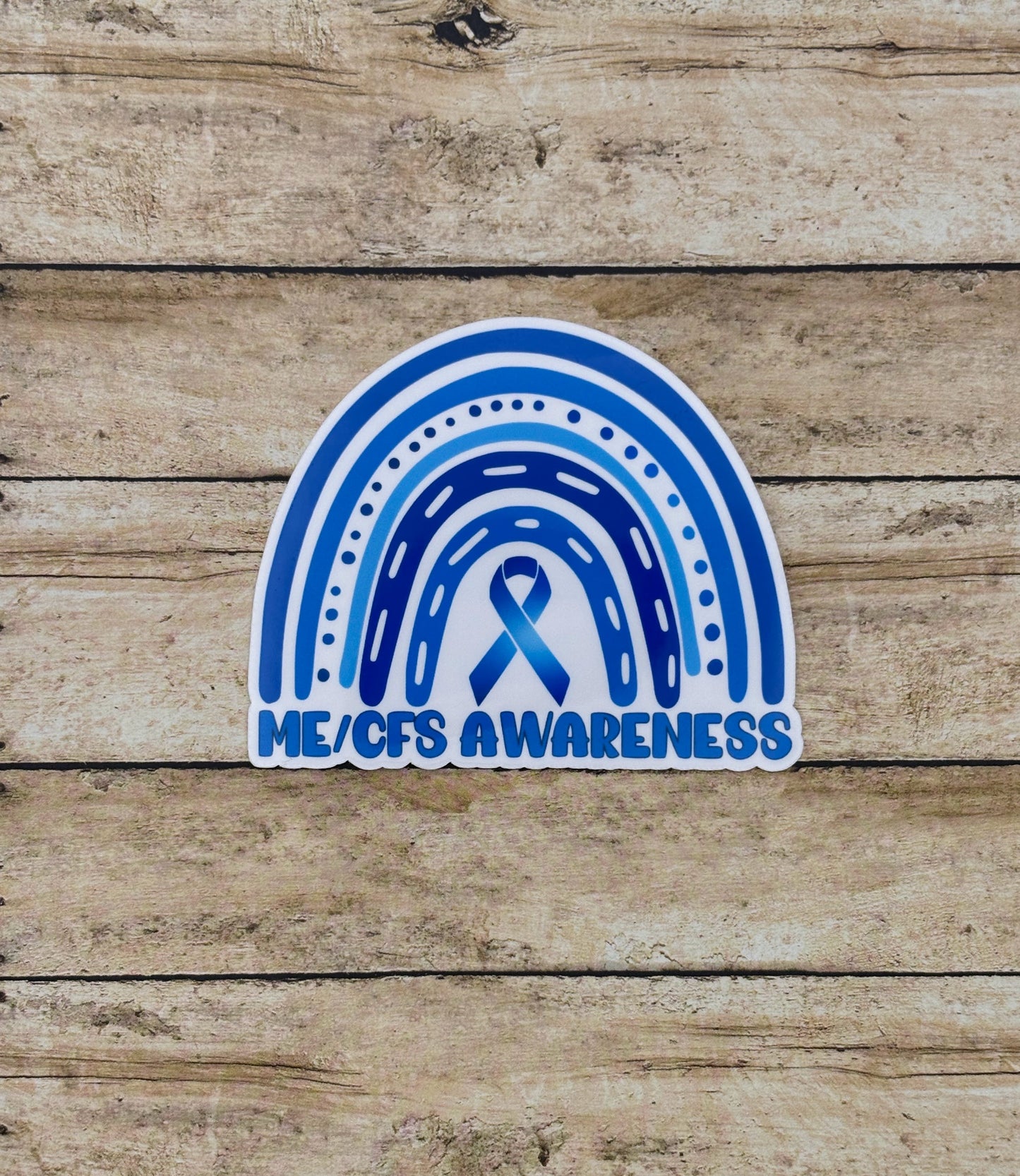 ME/CFS Awareness Rainbow Sticker