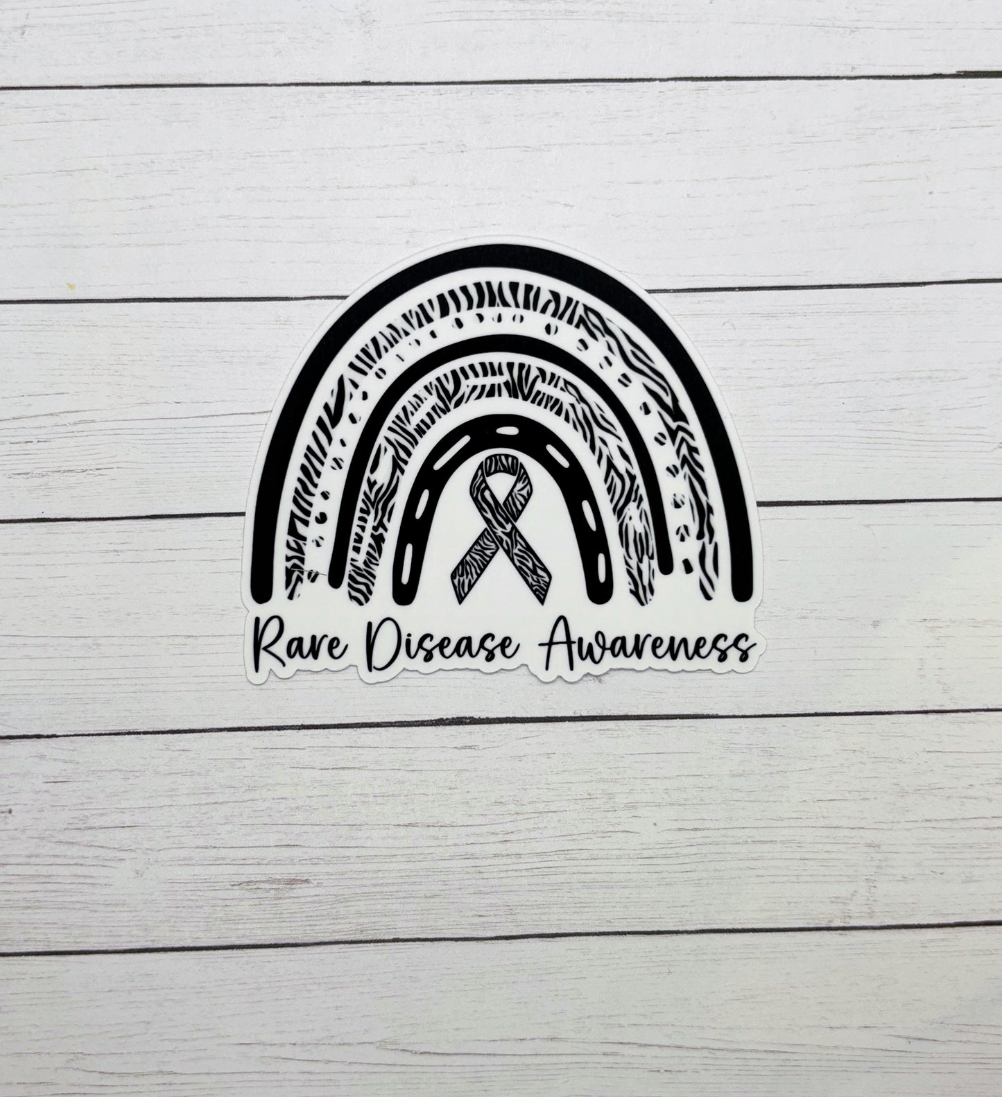 Rare Disease Awareness Rainbow Sticker