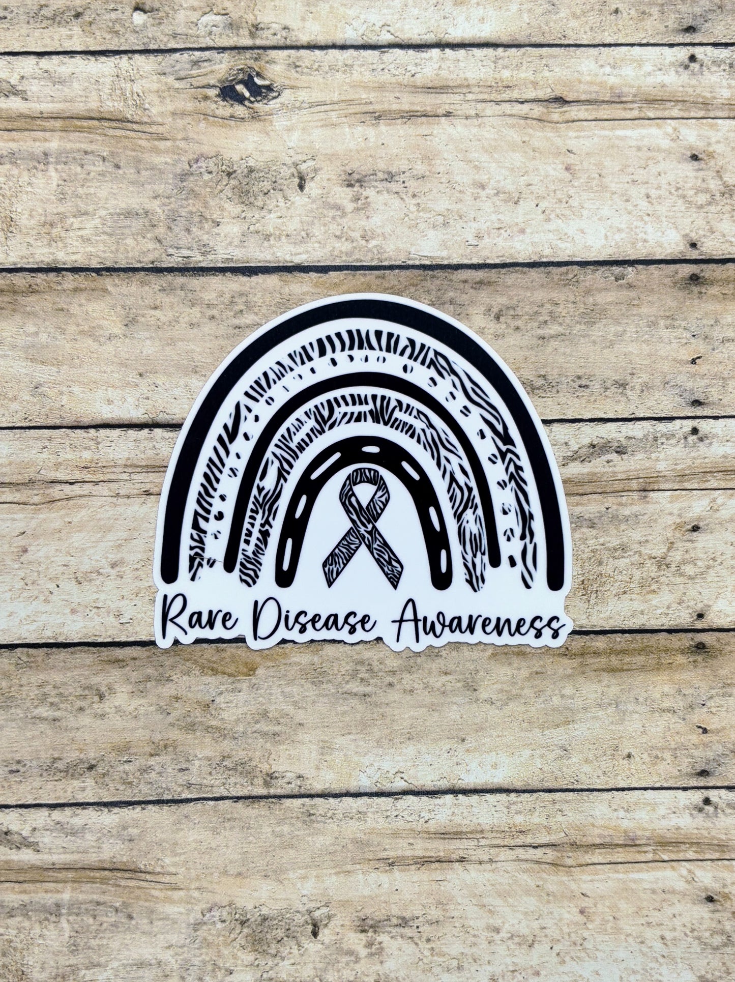 Rare Disease Awareness Rainbow Sticker