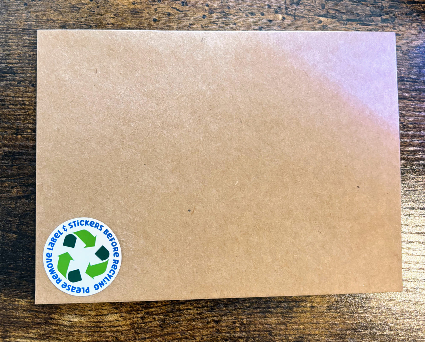 Please remove label & Stickers before recycling - Small Business Packaging Stickers - 12 stickers