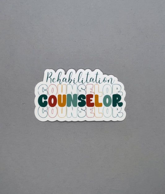Rehabilitation Counselor Sticker