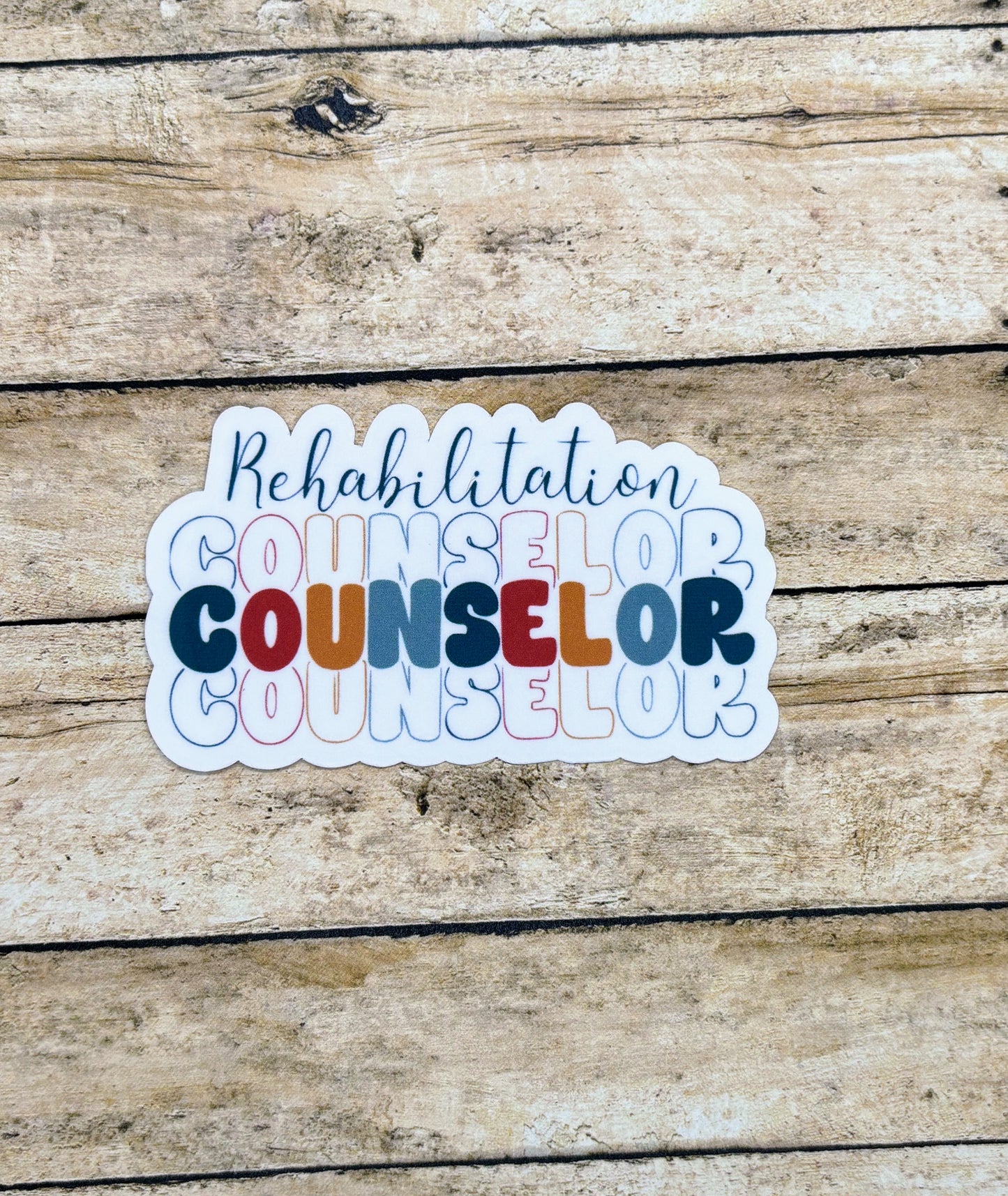 Rehabilitation Counselor Sticker