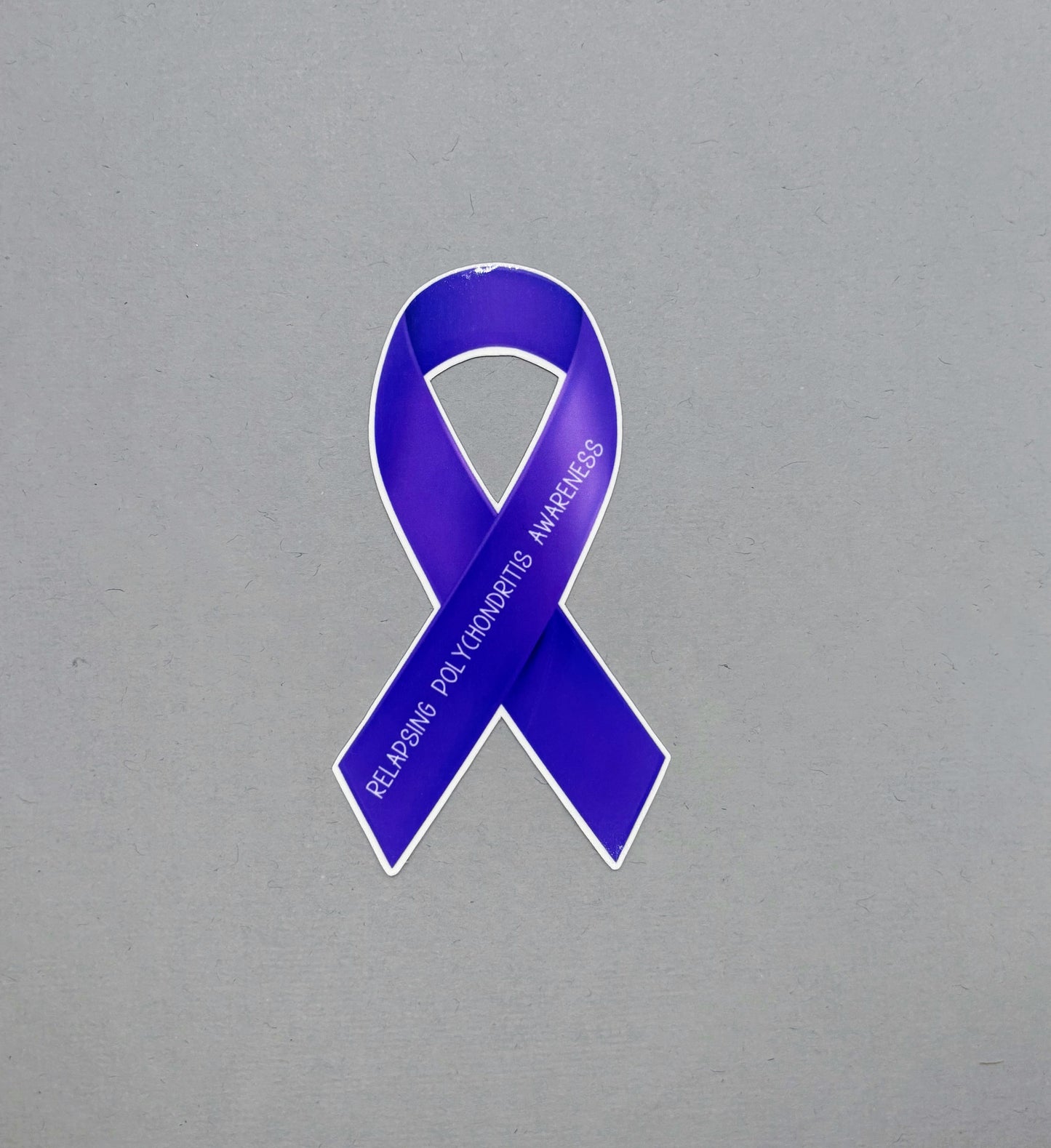 Relapsing Polychondritis Awareness Ribbon Sticker