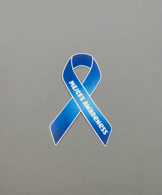ME/CFS Awareness Ribbon Sticker