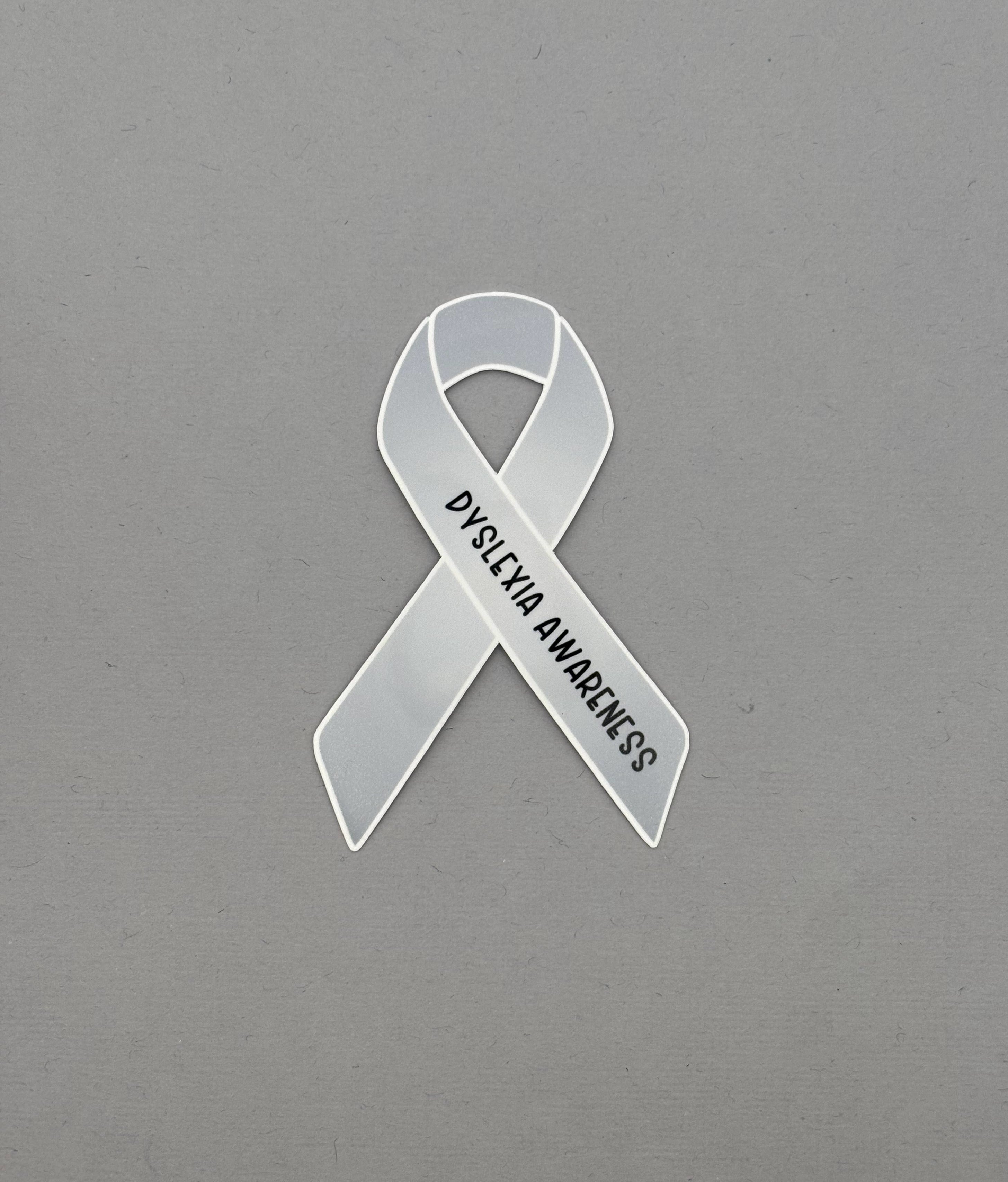 Dyslexia Awareness Ribbon Sticker – Made with Monday