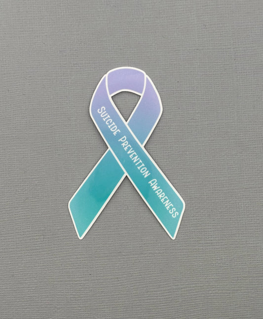Suicide Prevention Awareness Ribbon Sticker