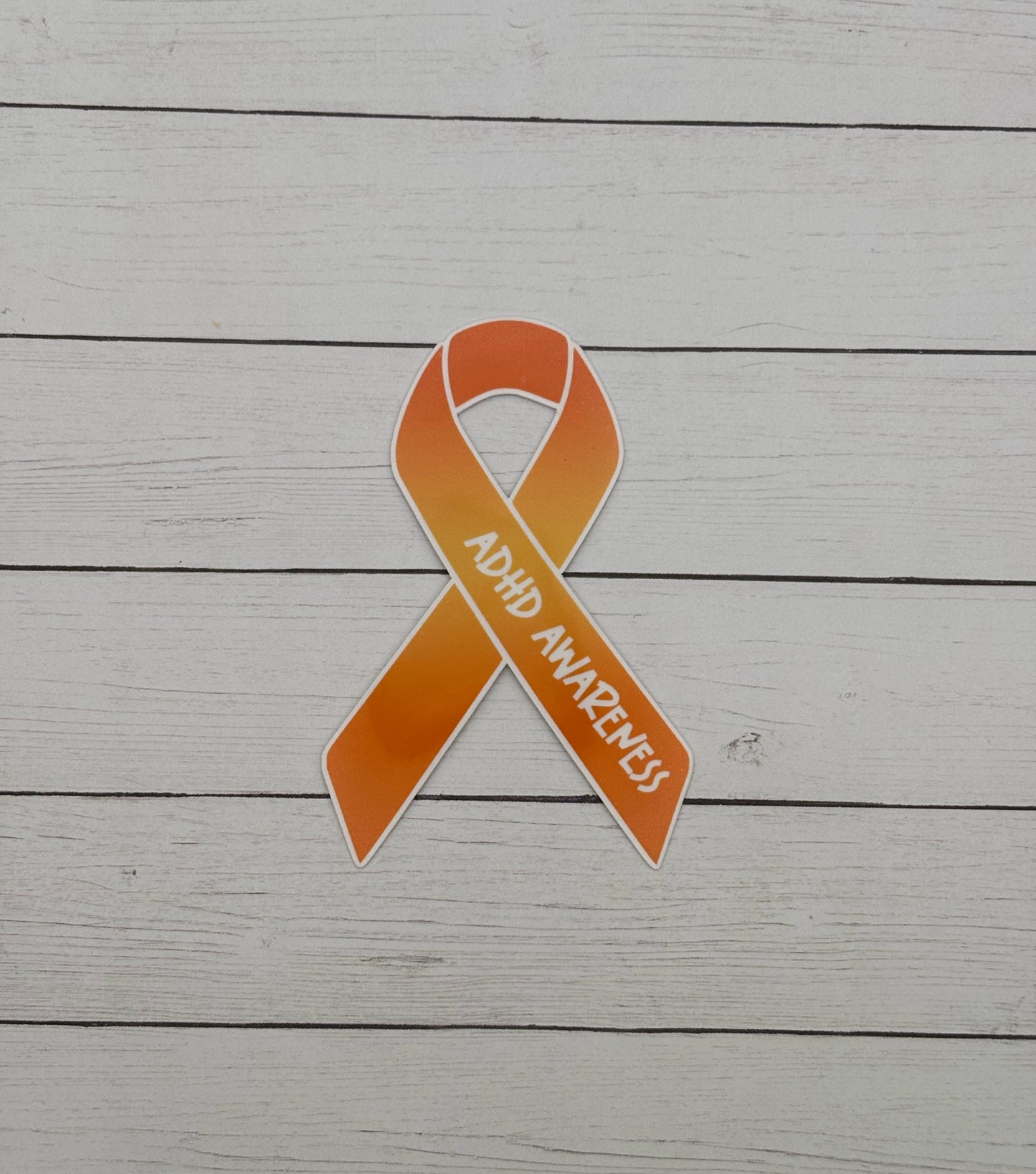 ADHD Awareness Ribbon Sticker