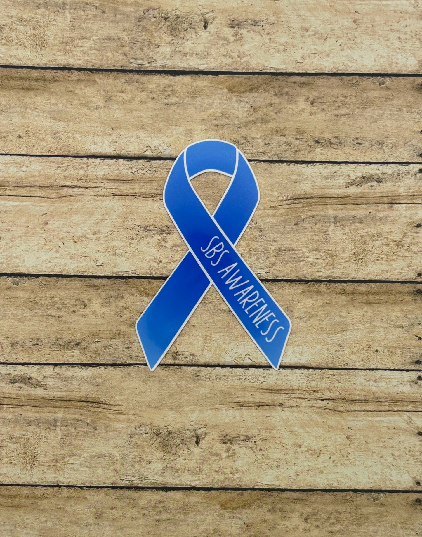 SBS Awareness Ribbon Sticker