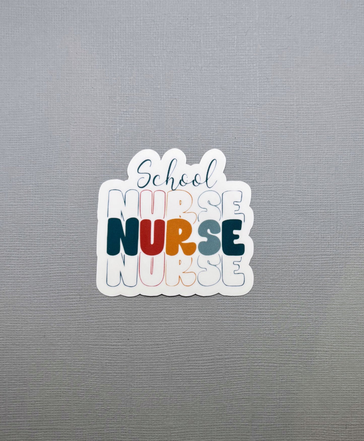 School Nurse Sticker