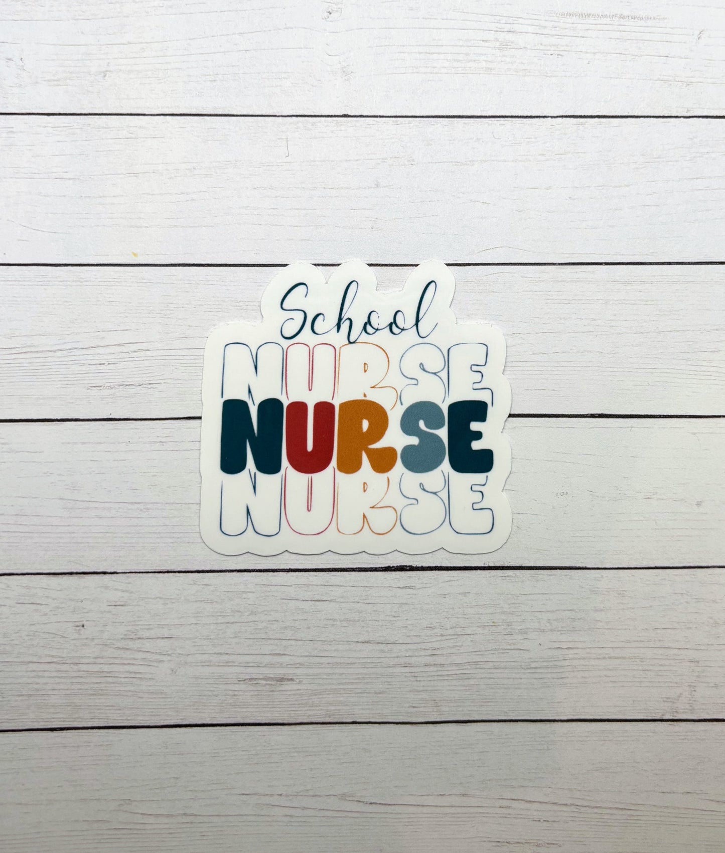 School Nurse Sticker