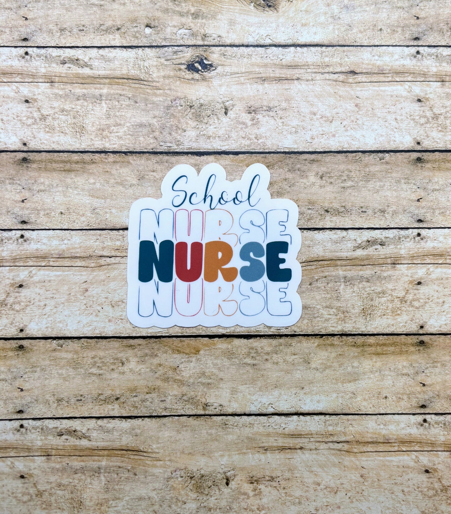 School Nurse Sticker