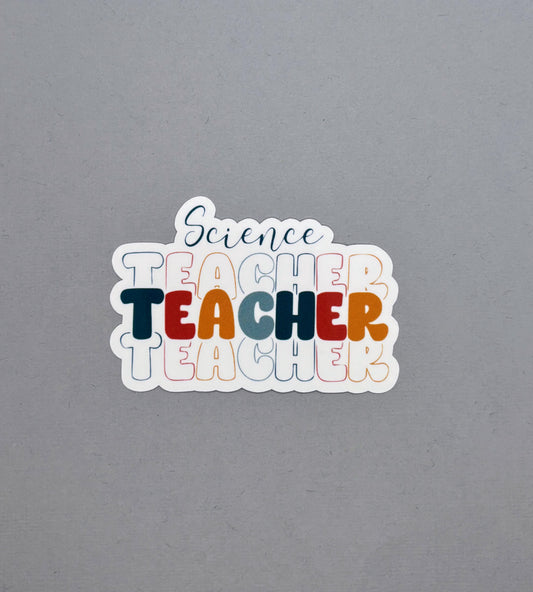 Science Teacher Sticker