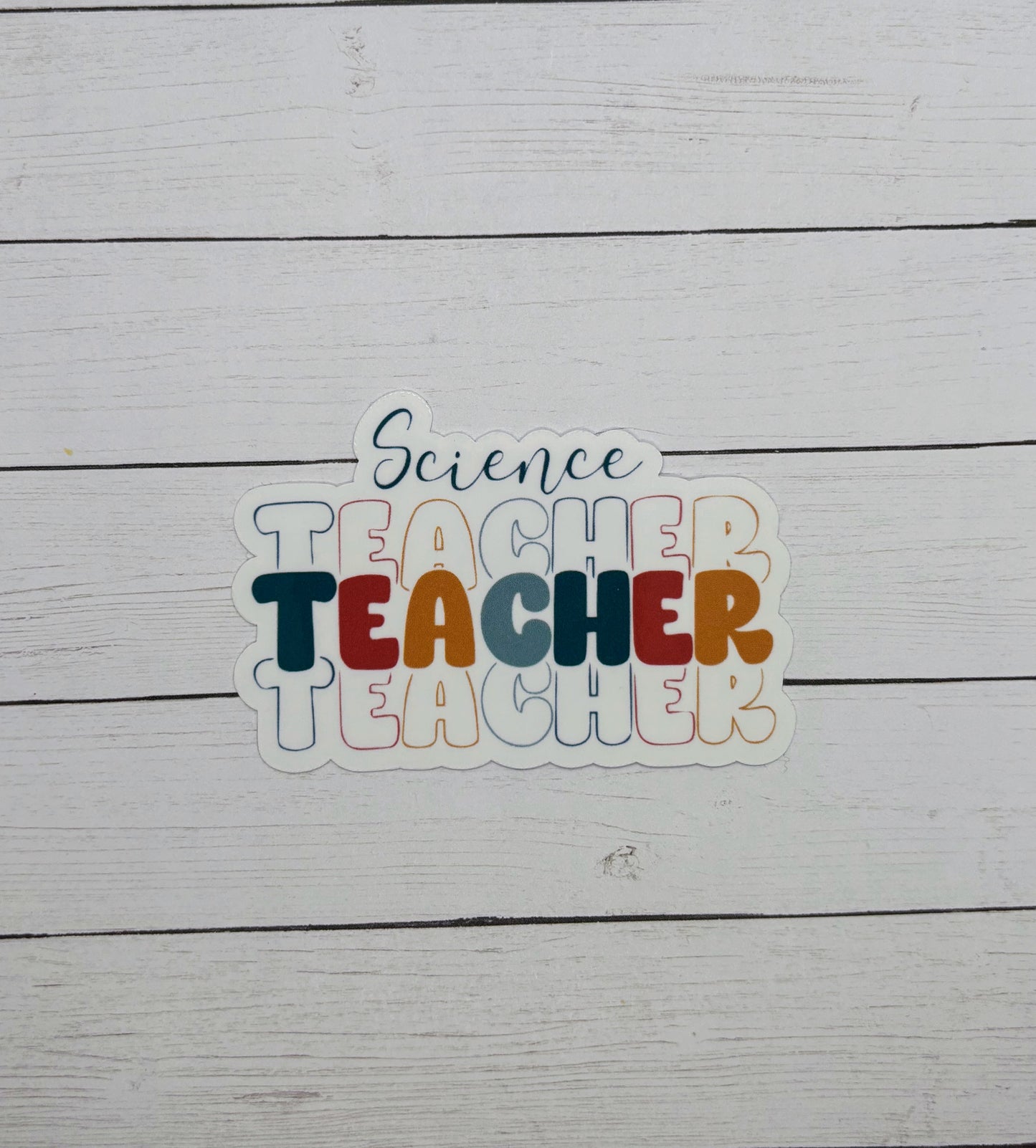 Science Teacher Sticker