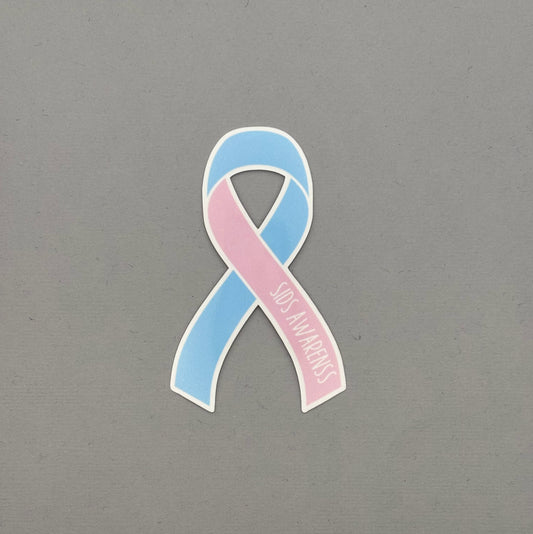 SIDS Awareness Ribbon Sticker