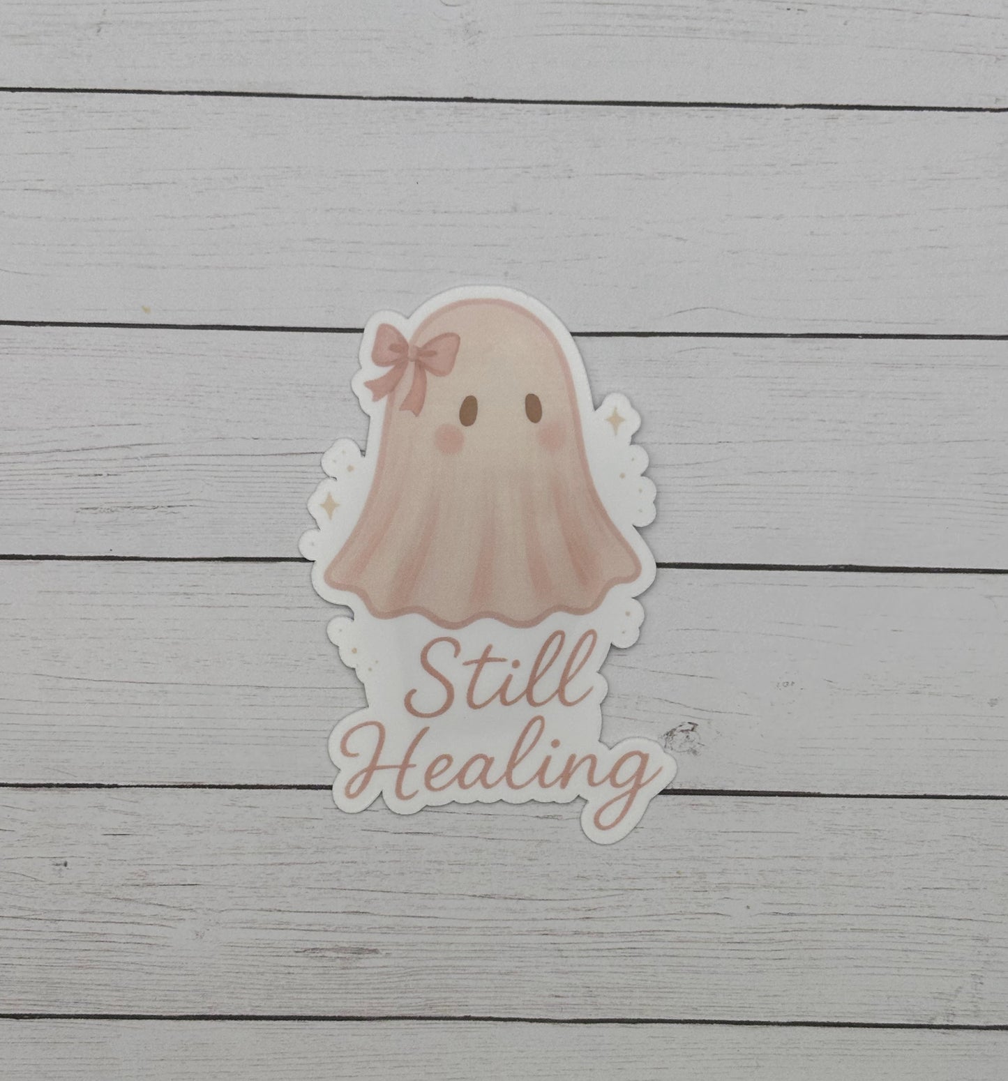 Still Healing Ghost Sticker