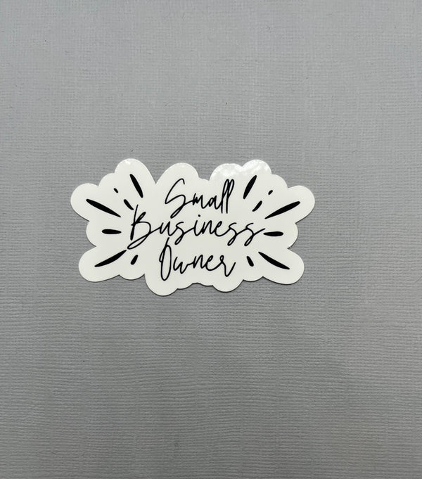 Small Business Owner Sticker – Made with Monday