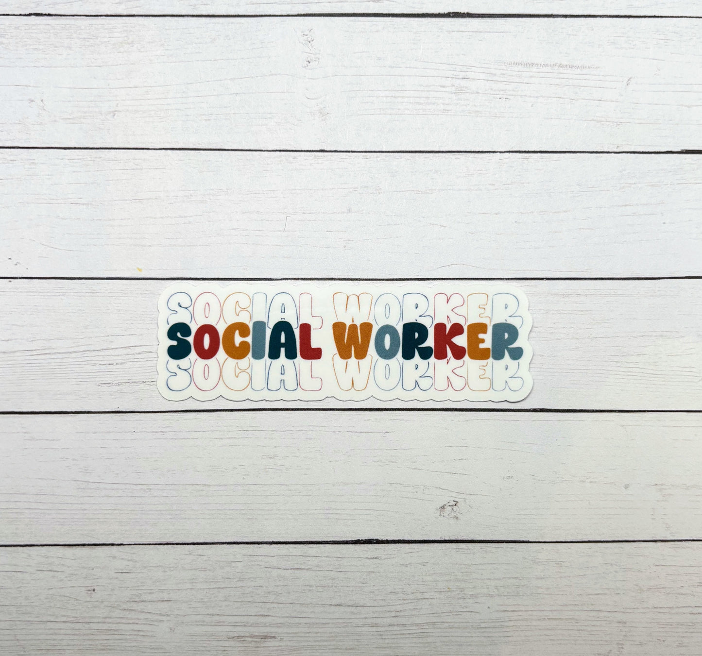 Social Worker Sticker