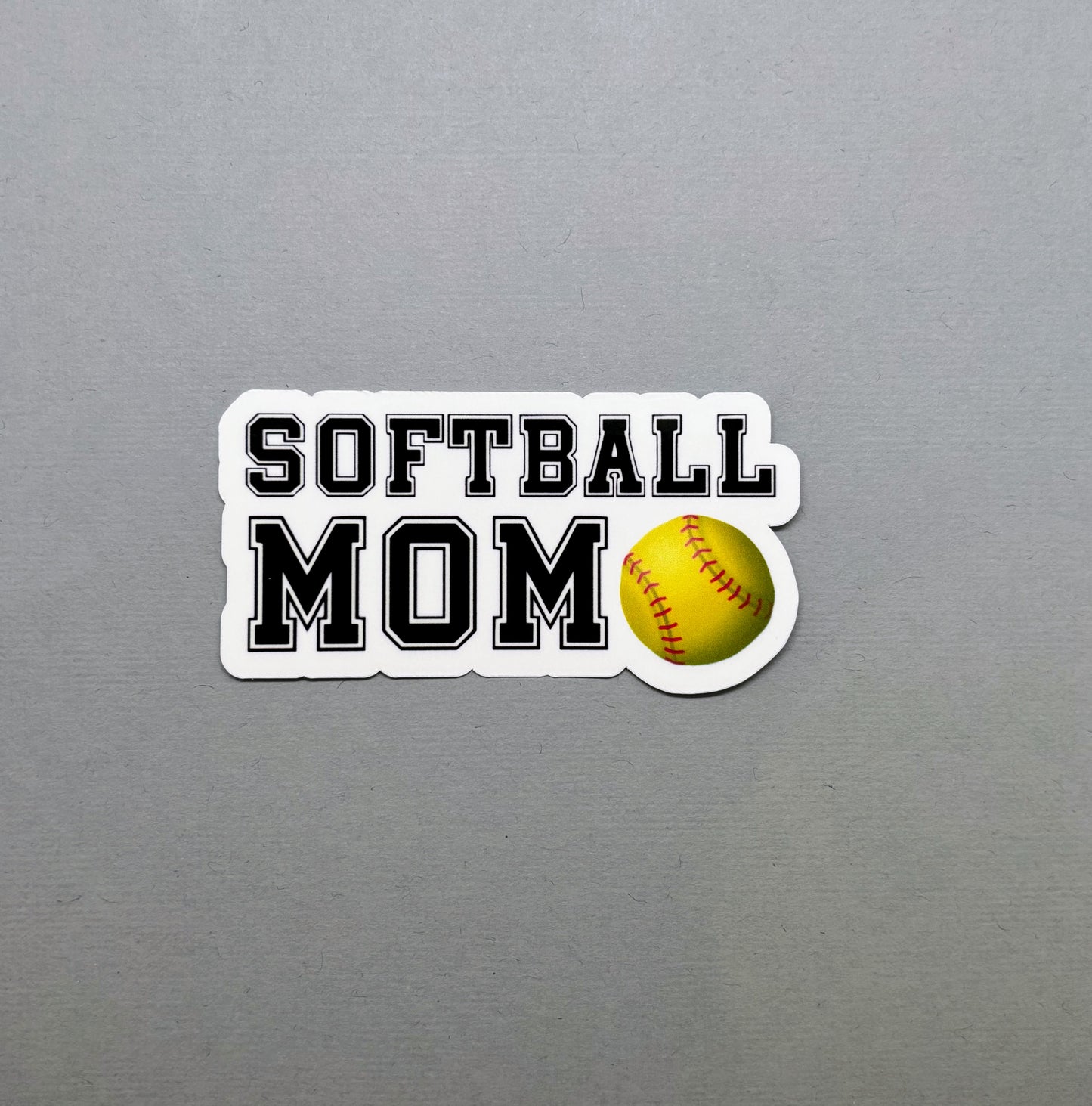 Softball Mom Sticker