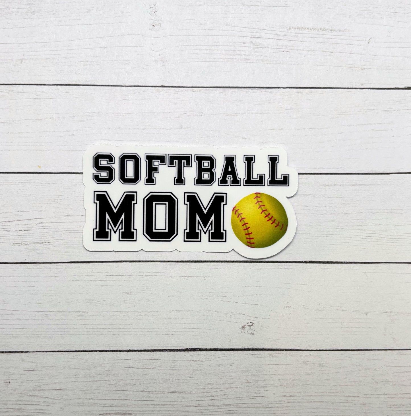 Softball Mom Sticker