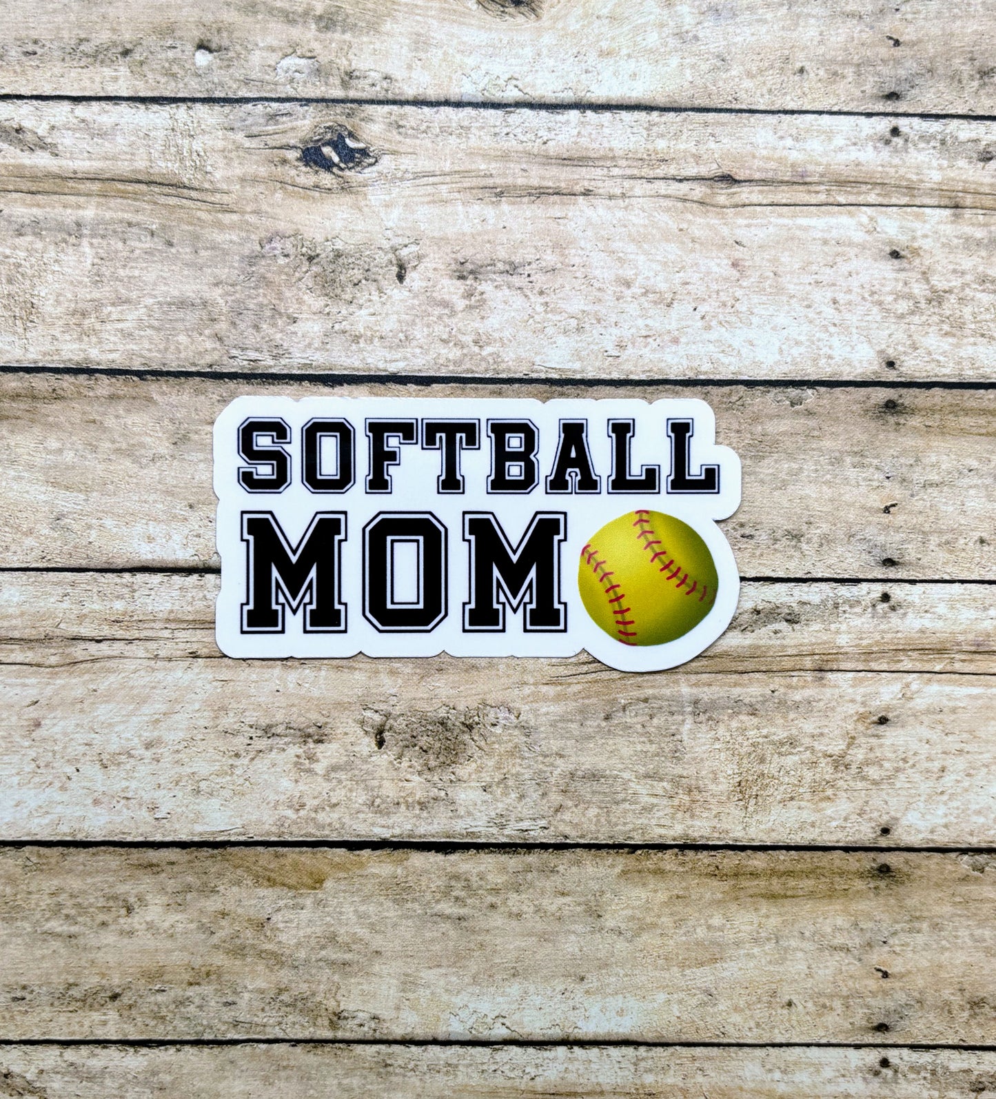 Softball Mom Sticker