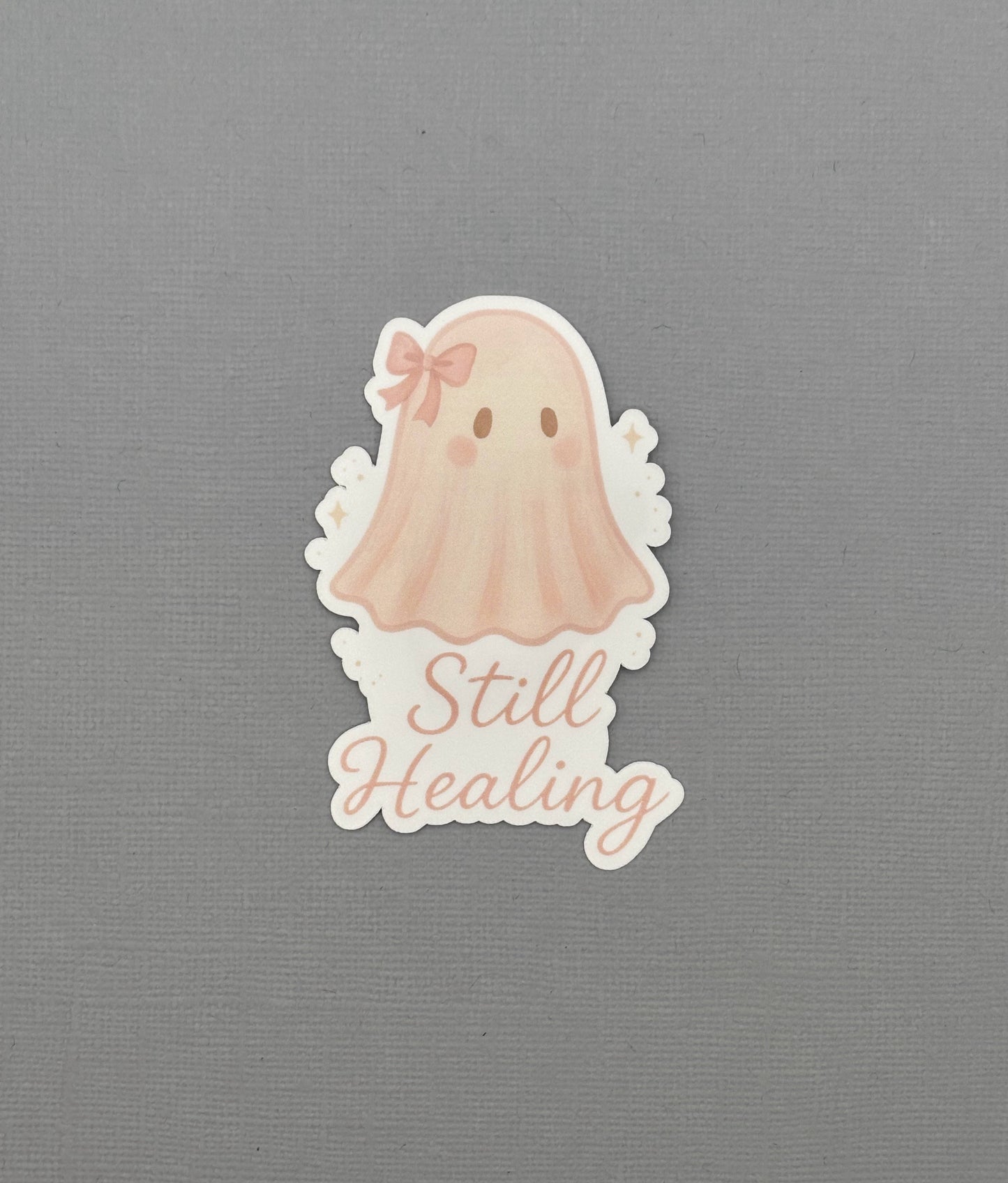 Still Healing Ghost Sticker