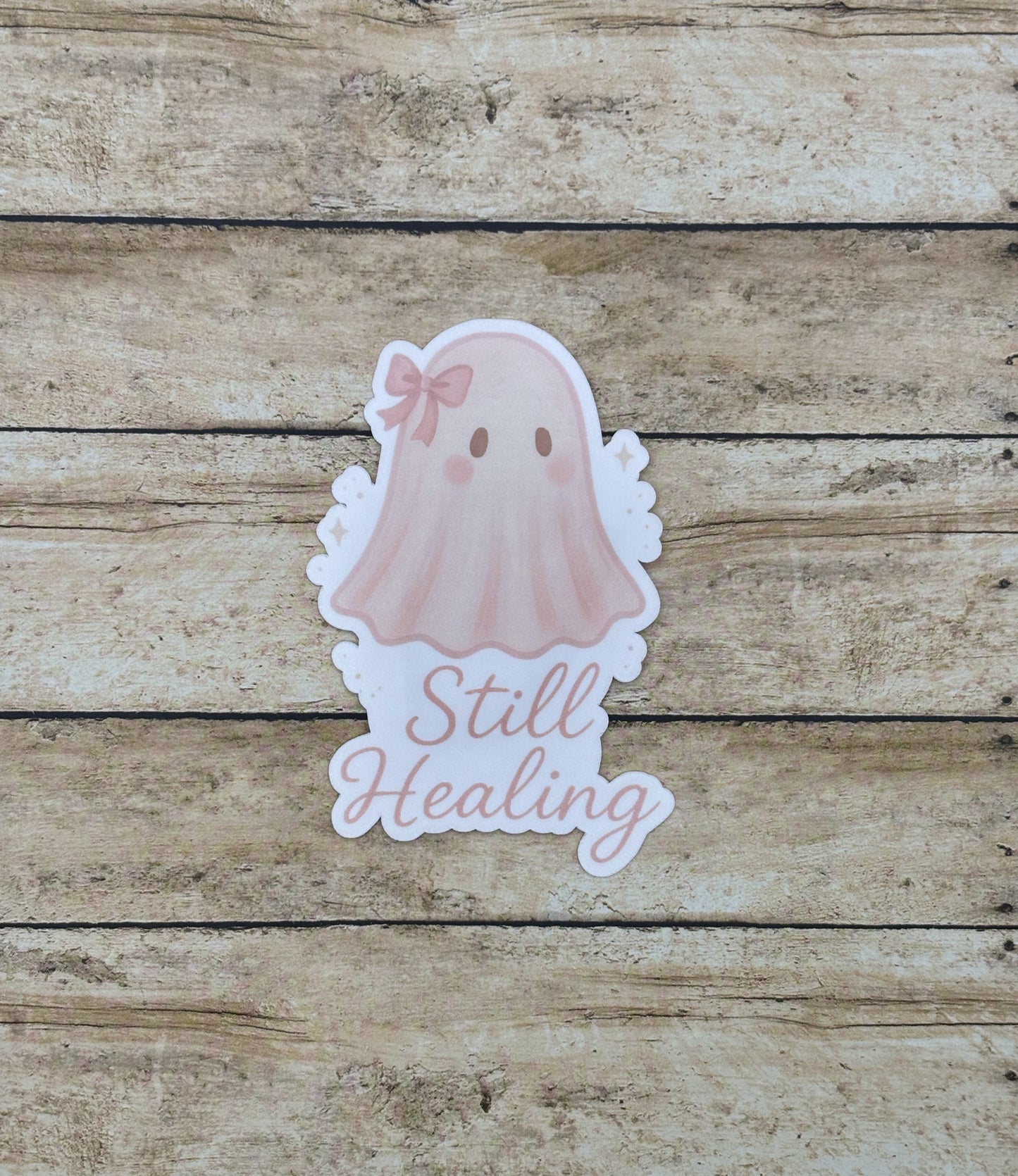 Still Healing Ghost Sticker