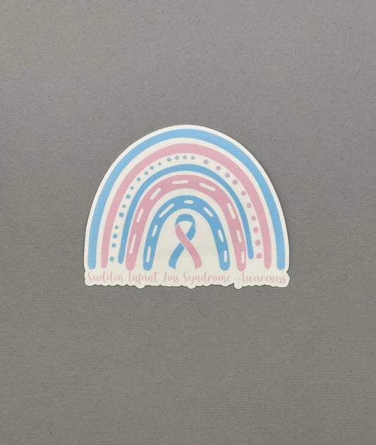 Sudden Infant Death Syndrome Awareness Rainbow Sticker
