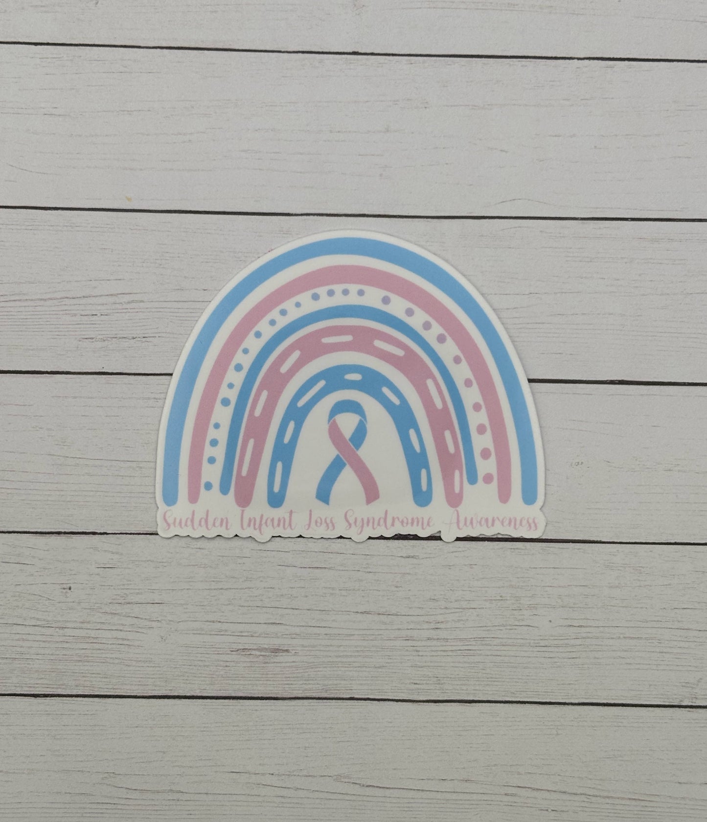 Sudden Infant Death Syndrome Awareness Rainbow Sticker