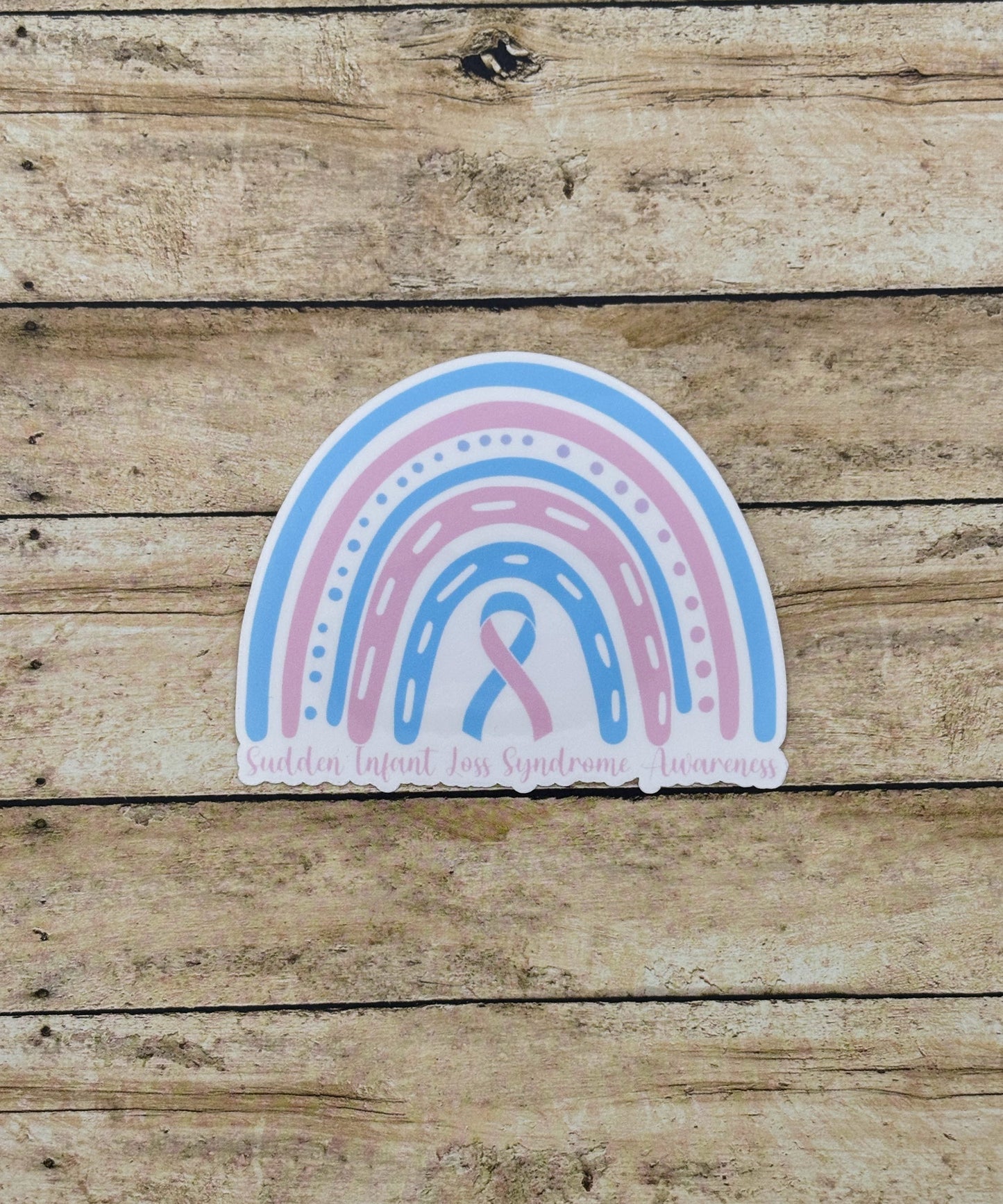 Sudden Infant Death Syndrome Awareness Rainbow Sticker