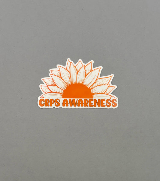 CRPS Awareness Sunflower Sticker