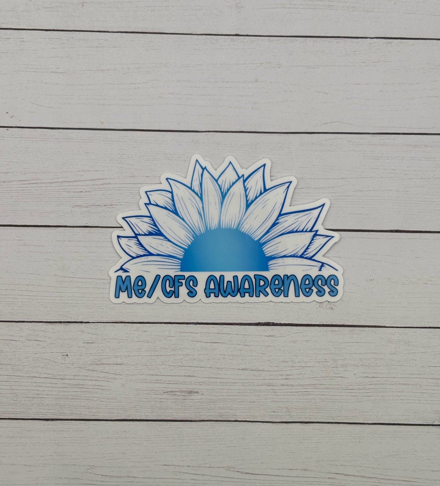 ME/CFS Awareness Sunflower Sticker