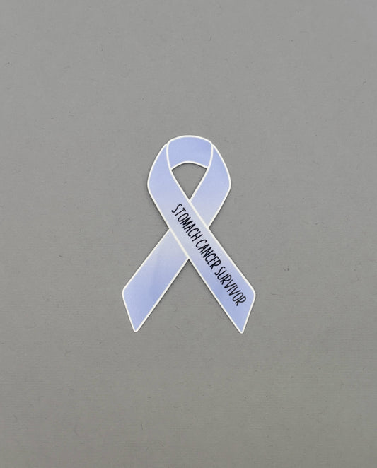 Stomach Cancer Survivor Ribbon Sticker