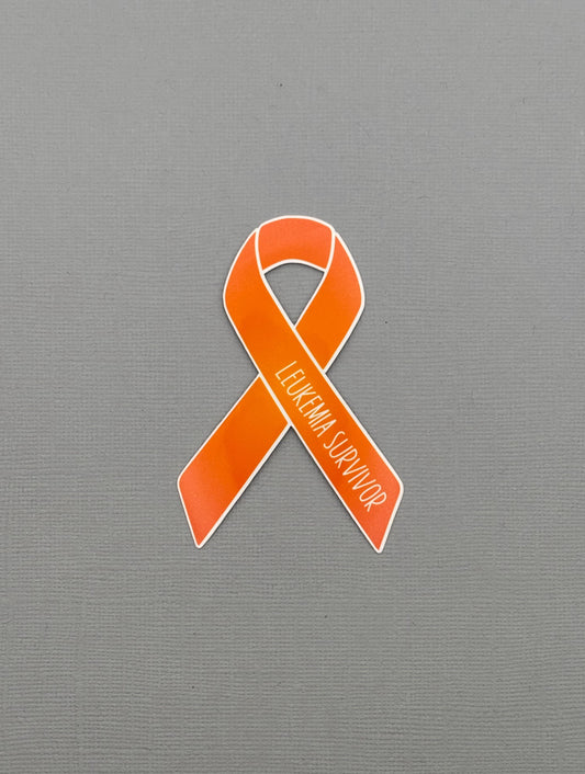 Leukemia Survivor Ribbon Sticker