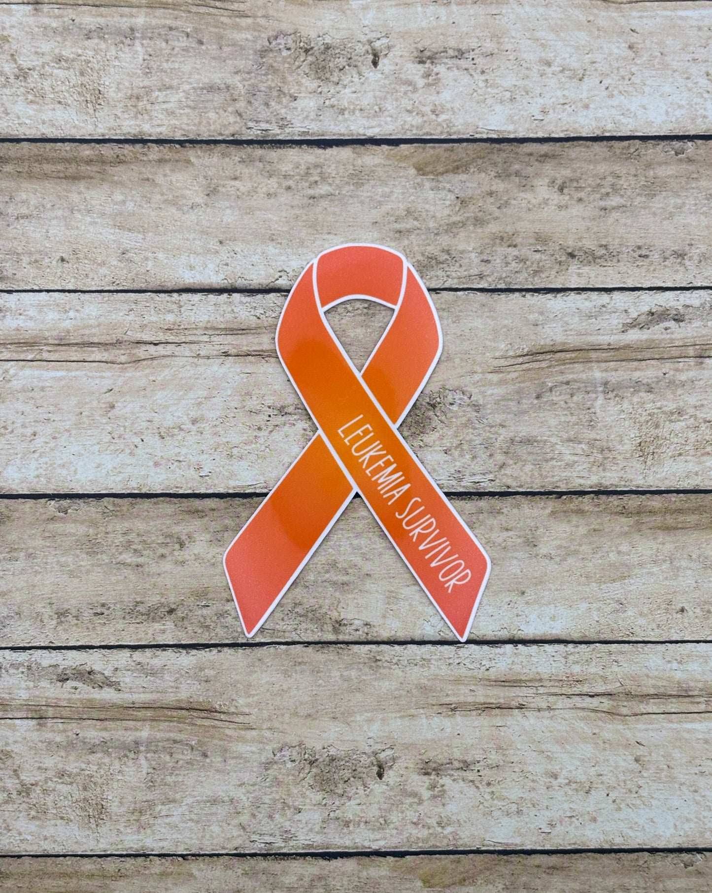 Leukemia Survivor Ribbon Sticker