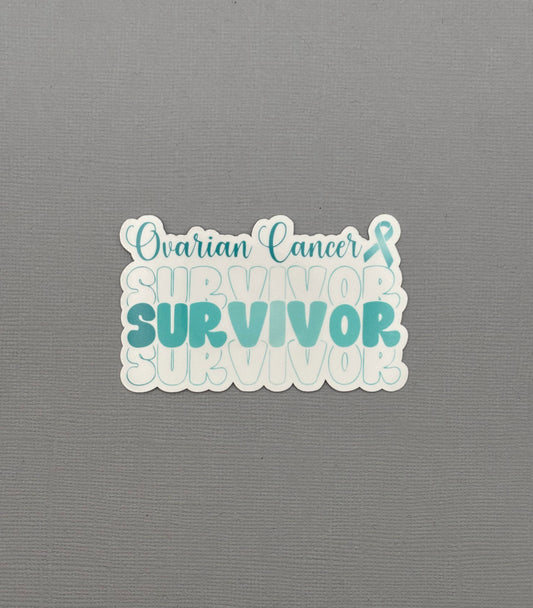 Ovarian Cancer Survivor Sticker