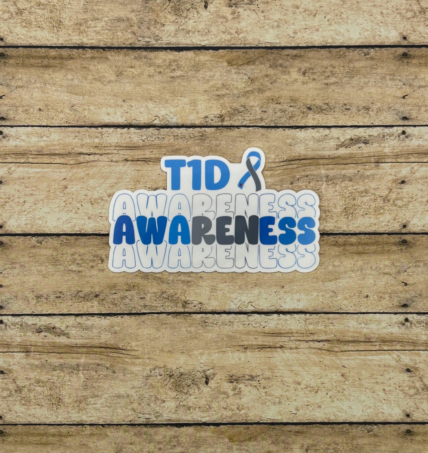 T1D Awareness Sticker
