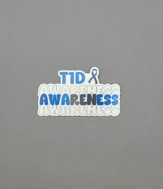 T1D Awareness Sticker