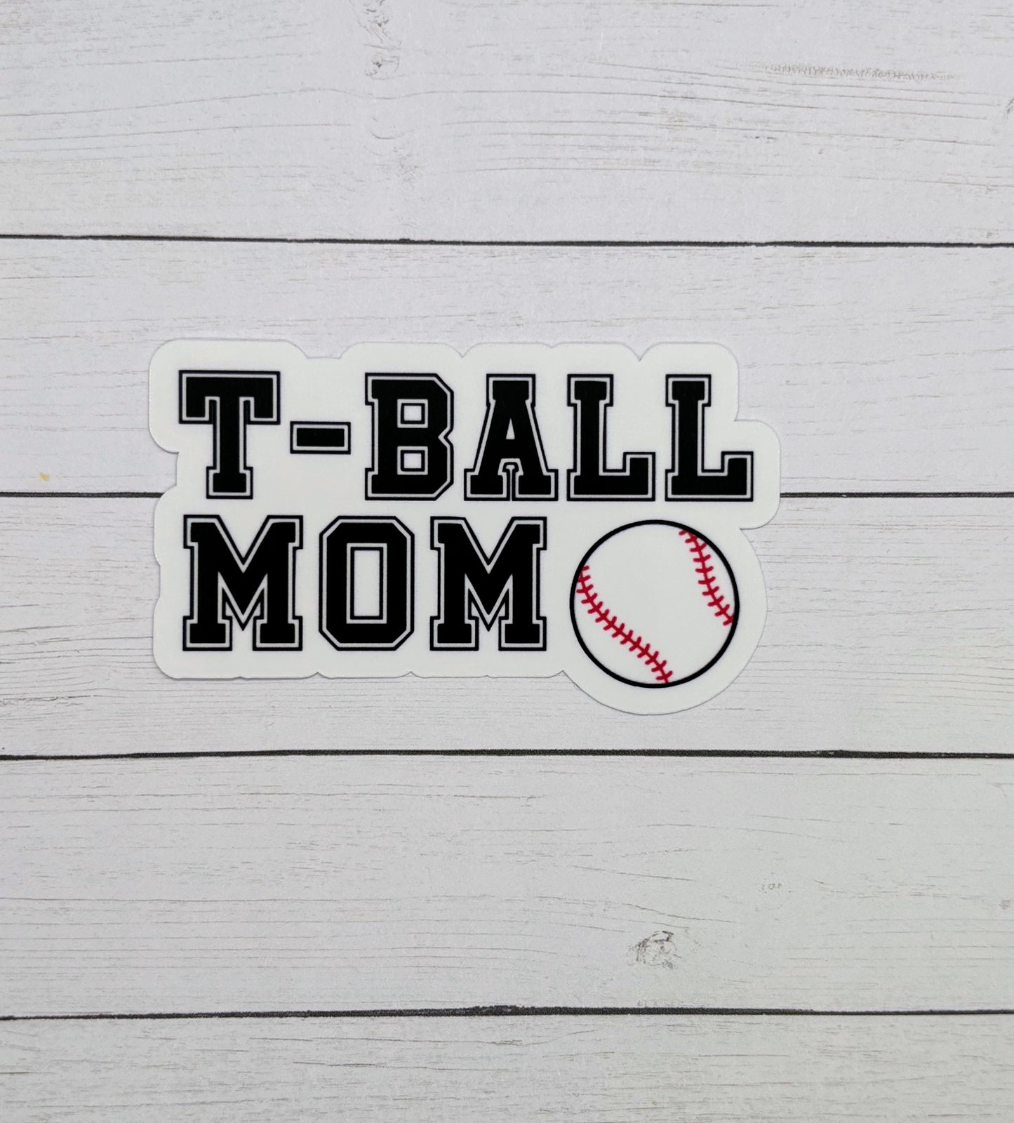 T-Ball Mom Sticker